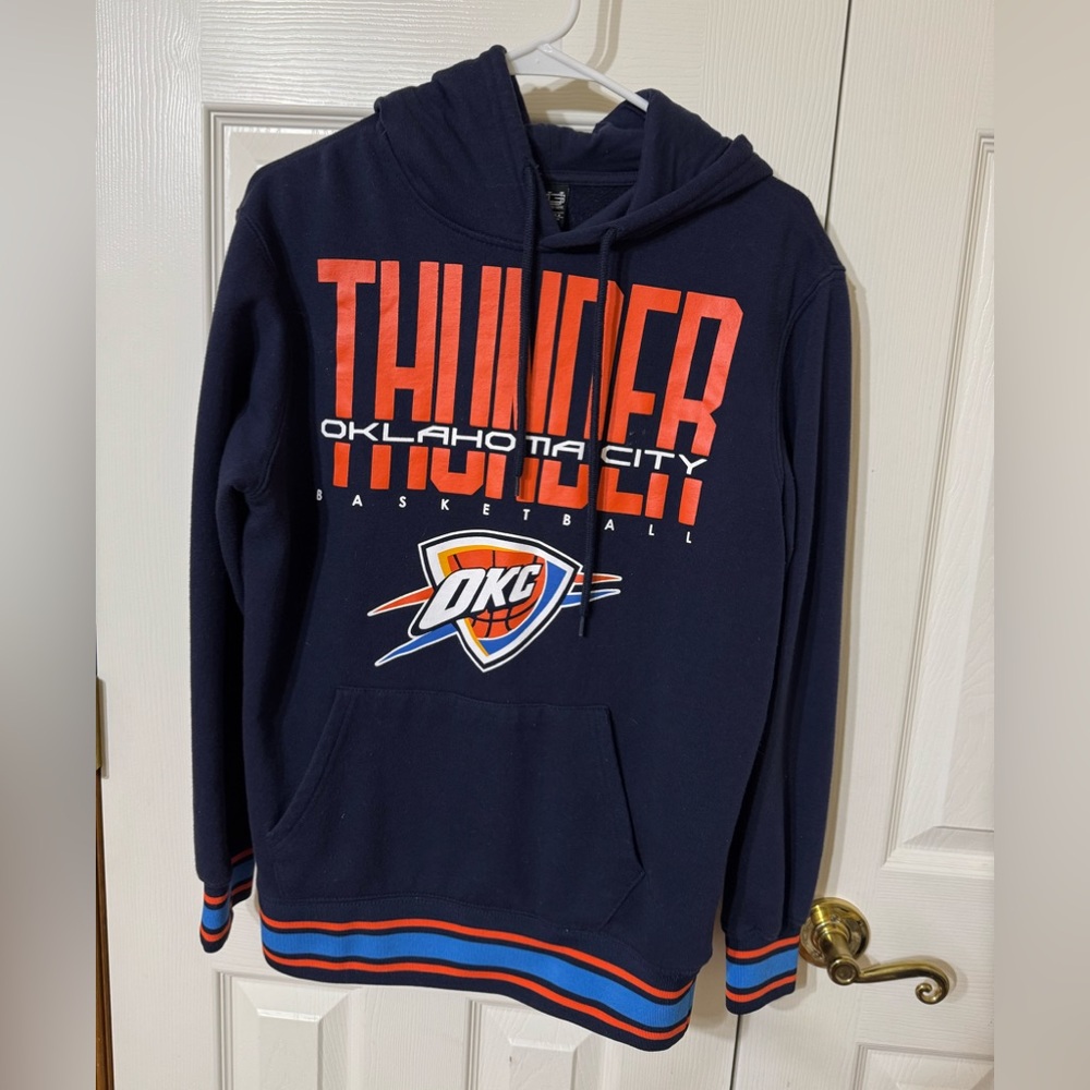 Mens NBA Oklahoma City Thunder Sweatshirt Hoodie S